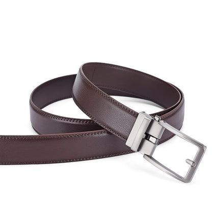 Famous Luxury Brand Belt for Men High Quality Genuine Luxury Leather Belt for Men Waist Straps for Jeans Metal Automatic Buckle
