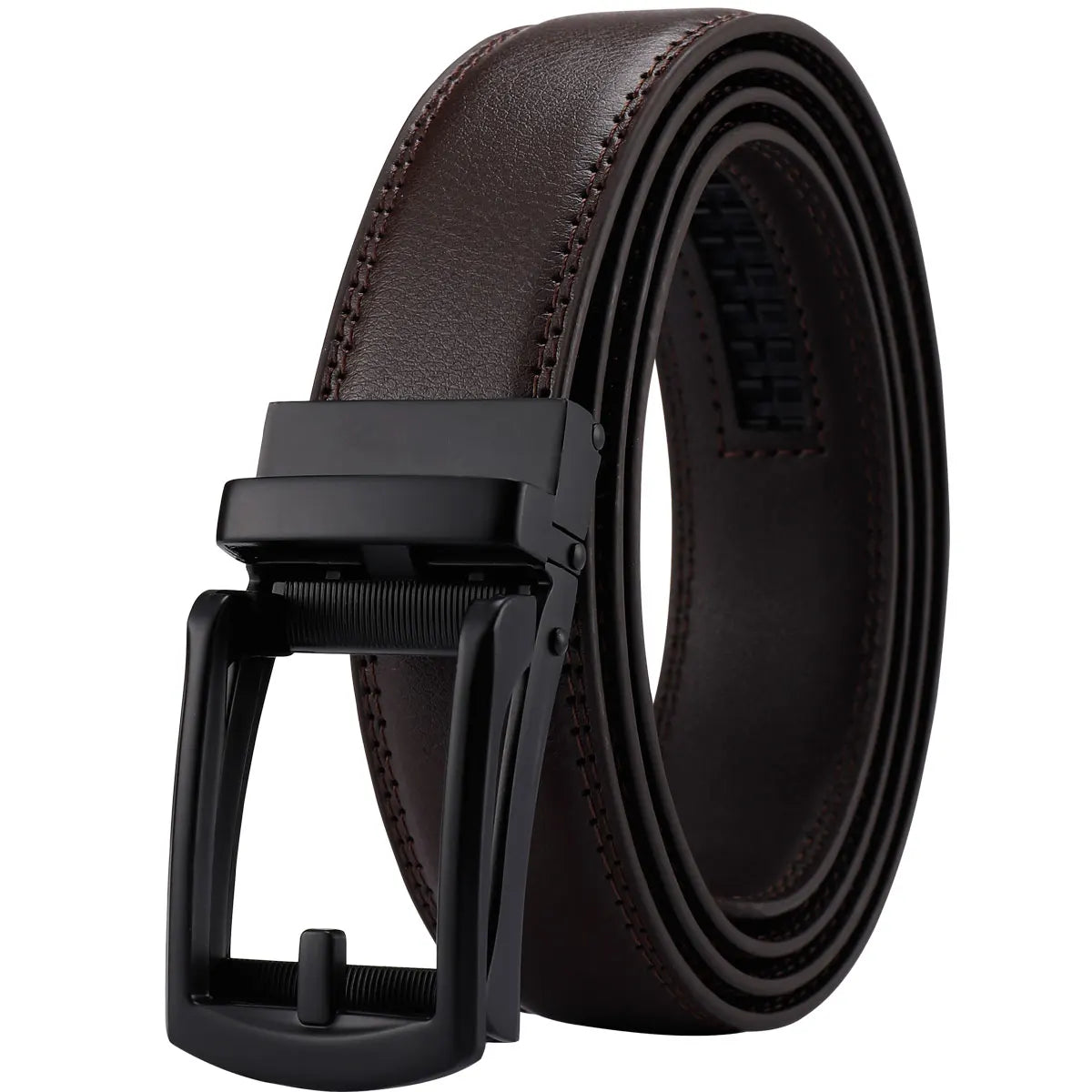 Men's automatic buckle waistband, adjustable without holes, suitable for office and daily casual wear