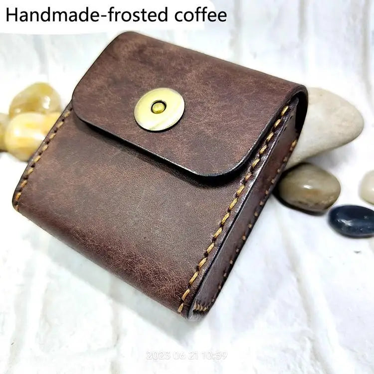 Multifunctional Key Holder Waist Bag Genuine Leather Car Key Case Folding Glasses Belt Pack Men Women 1652cg