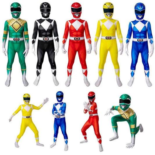 Adult Morpher Superhero Samurai Sentai Shinkenger Rangers Cosplay Fantasia Halloween Costume Mask for Men Boy