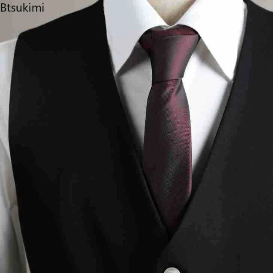 Men's Business Suit Vest Turn Down Collar Double-breatsed Man Waistcoat Slim Simple Solid Color Breathable Versatile Male Vest