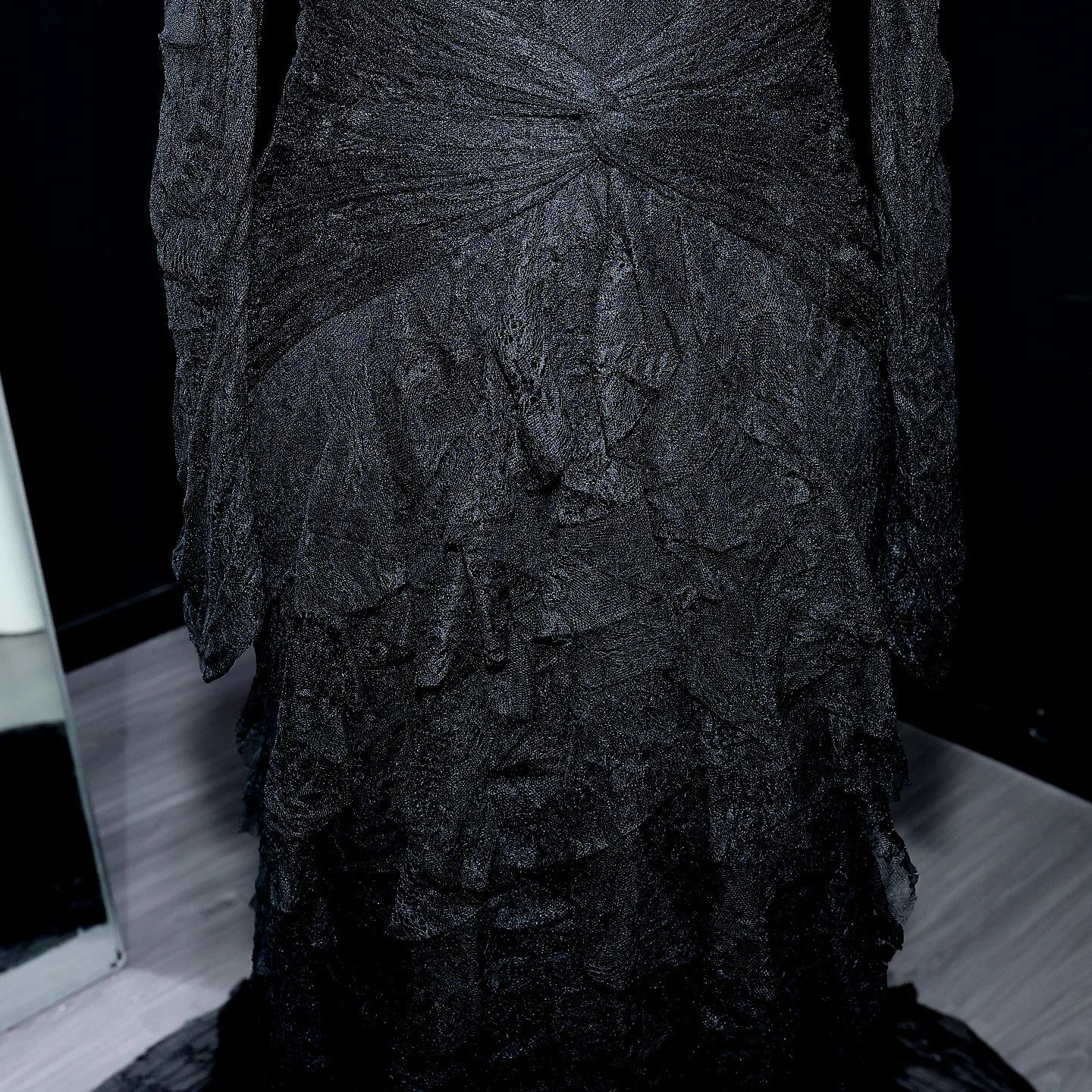 Said Luxury Blue Lace Evening Dress Saudi Arabia Elegant Off Shoulder Wedding Guest Gowns Formal Party Dress SF519 Custom