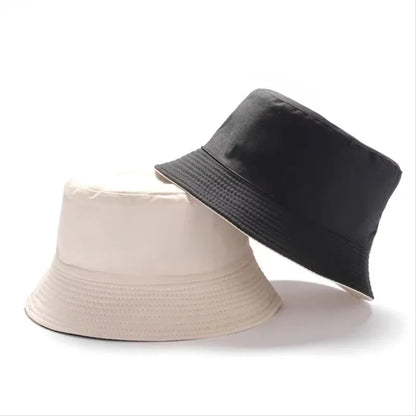 Wholesale New Bob Summer Bucket Hats Reversible Men Ladies Cotton Outdoor Sports Pull Up Fashion Panama Sun Hat Gift Wine Party