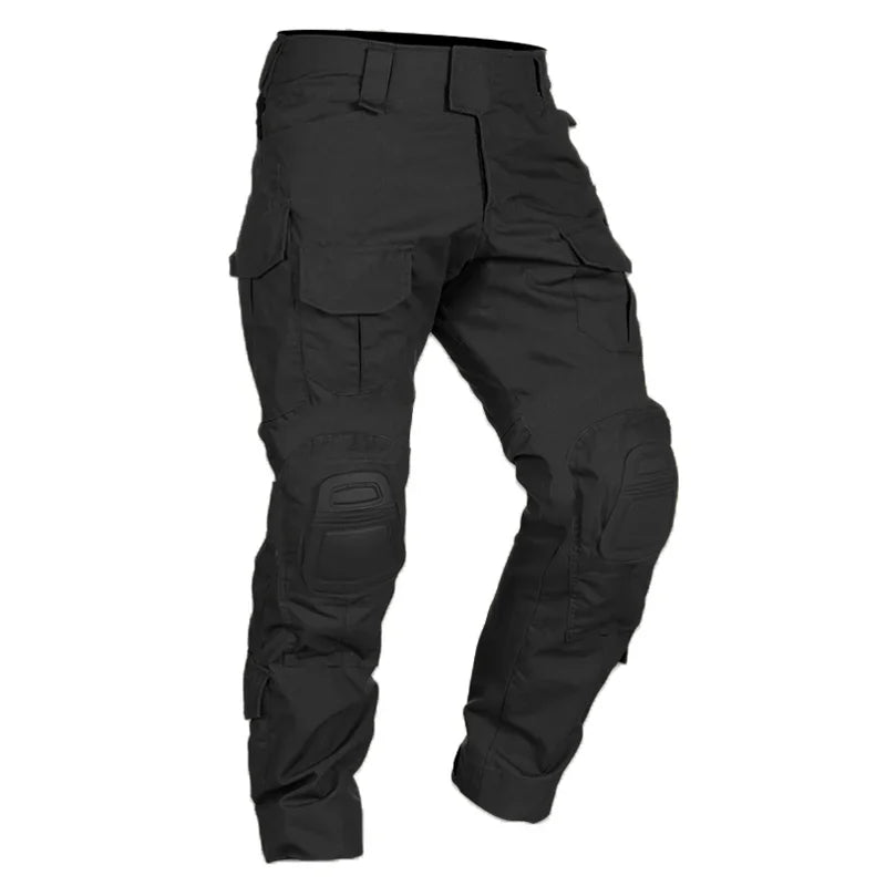 2025 Tactical Pant Combat Pants with Knee Pads Sport Trousers Camo Training Hunting Cargo Pants Men Multicam Clothing Breathable