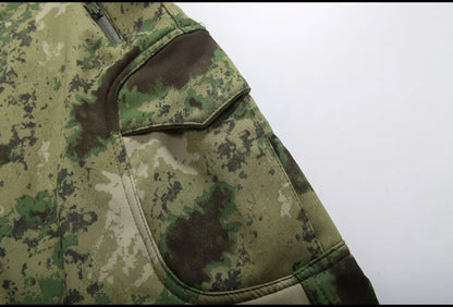 Tactical Pants Soft Shell Fleece Cargo Pants Men Hunting Pants Camouflage  Pant Casual Trousers Unisex Waterproof