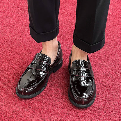 2025New Men Casual Oxford Shoes Genuine Leather Business Tooling Shoes Comfy High Quality Outdoor Antiskid Loafers Walking Shoes