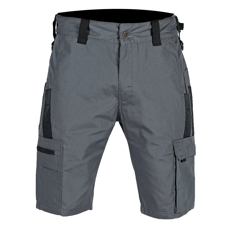 Tactical Camouflage Shorts Outdoor Work Pants Men's Multi-pocket Casual Cargo Short Pants Quick Dry Wear-resisting Shorts Male
