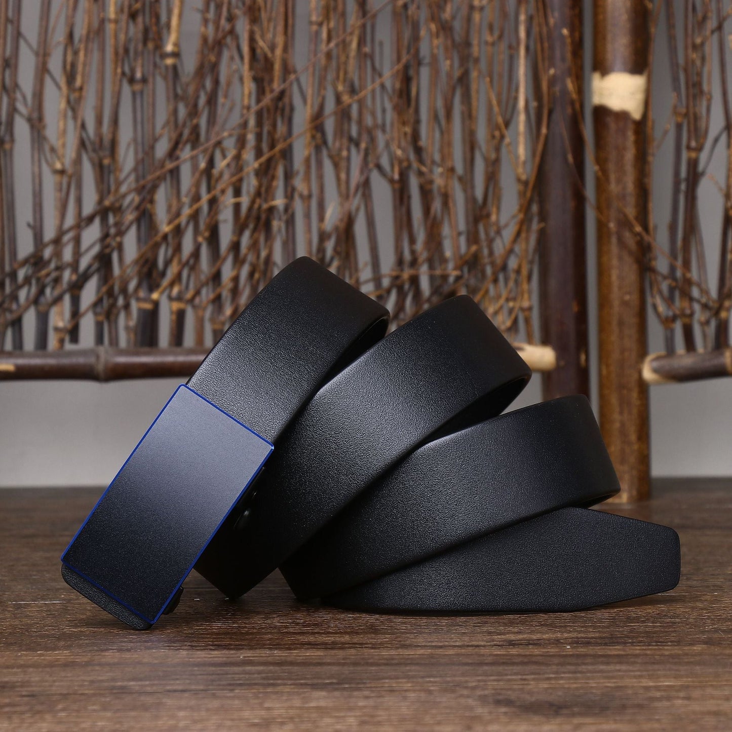 3.5CM Thick Cowhide Genuine Leathe Jeans Belt Business Toothless Automatic Buckle Belt Men High Quality Luxury Male Strap Cintos