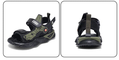 Summer Kids Outdoor Non-Slip Sandals 5-16Years Old Boys Fashion Sport Beach Shoes Breathable Children Casual Walking Sandials