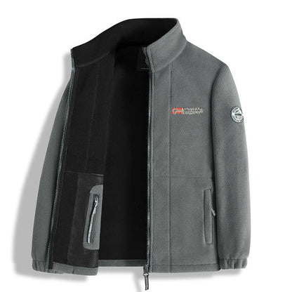Brand New Winter Jacket For Men Thick Polar Fleece Outdoor Quality Design Warm Man Fashion Male Autumn Outwear