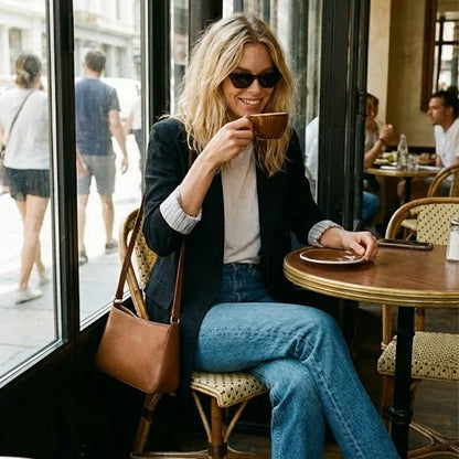 Women Fashion With Pockets Solid Blazer Vintage Notched Neck Long Sleeves Female Chic Lady Outfits