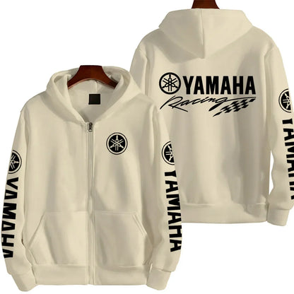 Logo Motorcycle Racing Team Men Zipper Hoodie 2026 New Fashion Women Sweatshirt Spring Autumn Sports Couple Jackets Coat