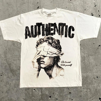 Harajuku Letter Graphic T Shirts Y2k Tops Men Women High Street Oversized T Shirt Pro Choice Streetwear Vintage Tee Clothing