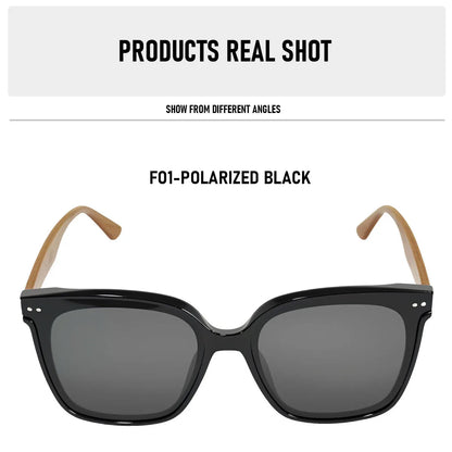 Retro Oversized Sunglasses Women Trendy Polarized Fashion Glasses UV400 Protection Luxe Lunette Soleil Femme Lentes De Sol Muje