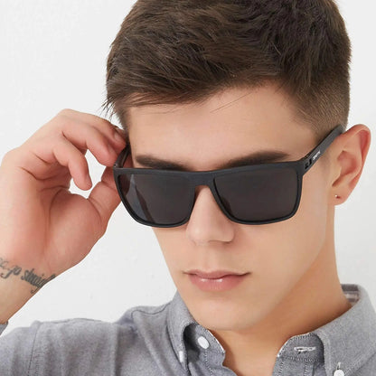 TR90 Sport Square Prescription Sunglasses For Men UV400 Polarized Myopia/Progressive Optical Sun Glasses For Driving