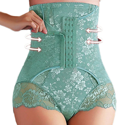 Lace Body Shaper Panties Shapewear Underwear High Waist Tummy Control Body Shaper Underwear Panties Slimming Waist