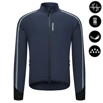 Men's Cycling Windbreaker Ultralight Reflective Windproof Jacket Men MTB Road Bike Wind Coat Long Sleeve Bicycle Clothing