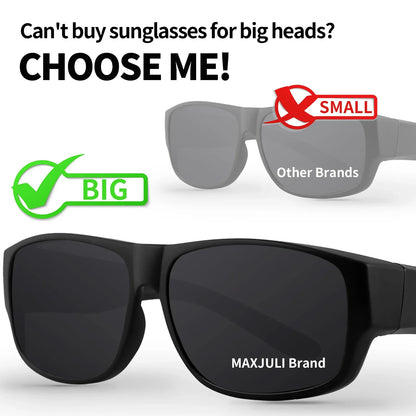 Polarized Sunglasses for Men Women Fit Over Glasses  Wraparound Sunglasses gafas de sol hombre lentes de sol 8239