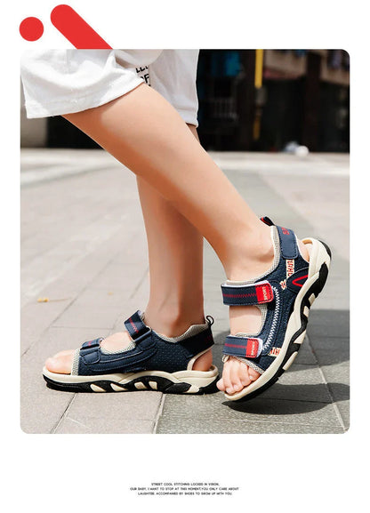 2025 New Arrived Fashion Children's Sandals Summer Kids Casual Breathable Shoes Non-Slip Beach Sandals Boys Girls Sneakers