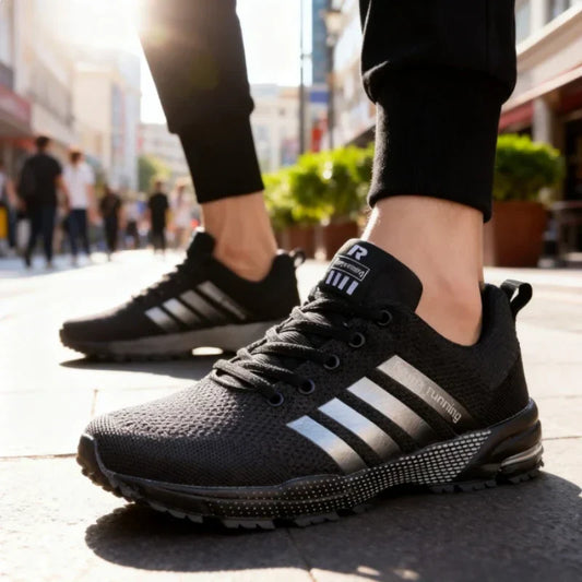2025 Hot Sale Men's Running Shoes Keep Running Breathable Mesh Sneakers Lightweight Outdoor Gym Jogging Trainers Comfort Shoes