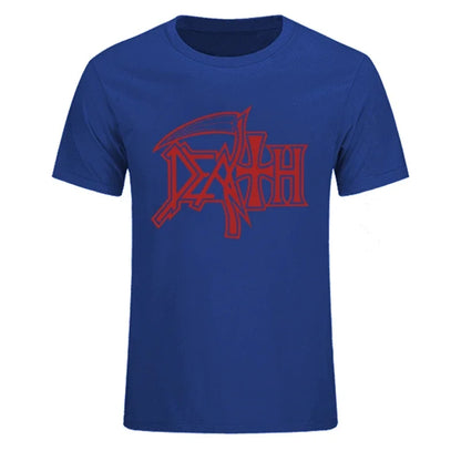 New DEATH ROCK BAND HEAVY METAL Men T-shirt Casual Round Neck Oversized Cotton T Shirt Birthday Gift Tshirt Fashion Streetwear