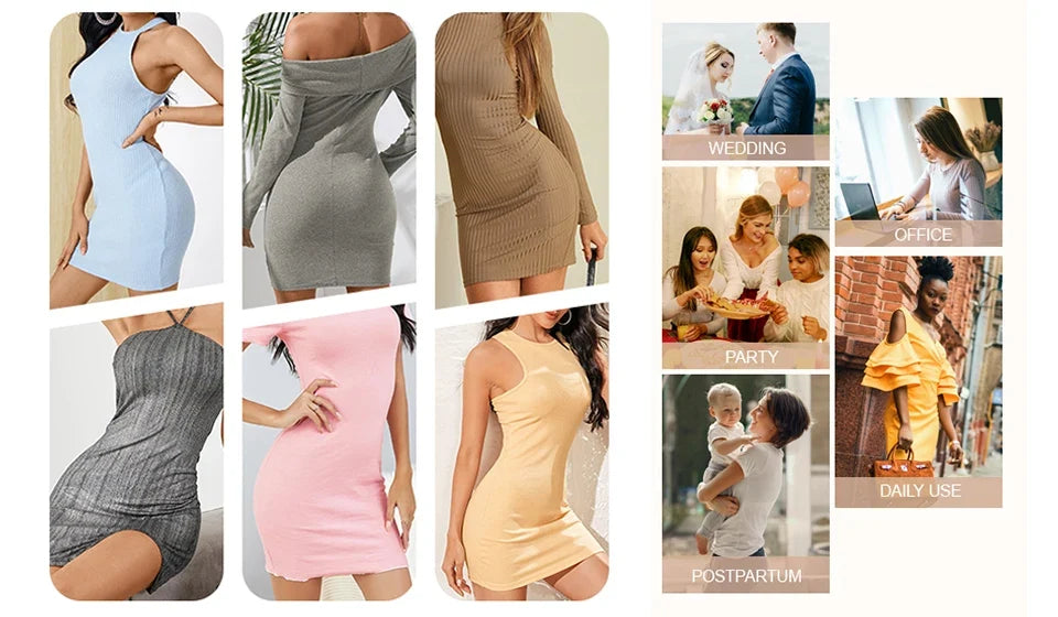 Women Strapless Shapewear Bodysuits Tummy Control Butt Lifter Body Shaper Waist Trainer Instantly Sculpt Your Body