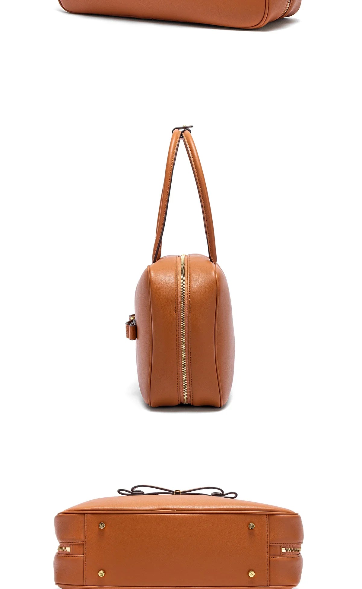Women's Tote Bag New Simple Brown Stick Bag for Women's Commuting