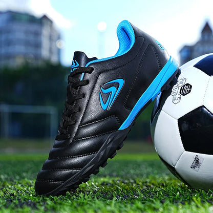 New Men Football Boots Futsal Soccer Shoes TF FG Grass Cleats Comfortable Outdoor Training Shoes Match Breathable Sport Indoor