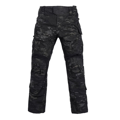 Men Combat Pants With Knee Pads Tactical Cargo Sport Trousers Camouflage Multicam Trekking Hunting Clothes( Not knee pads)