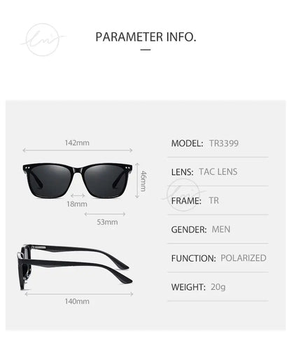 Brand Polarized Sunglasses Men Women Fashion Square Shades Leopard Frame Ladies Travel UV400 Goggles Driving Sun Glasses