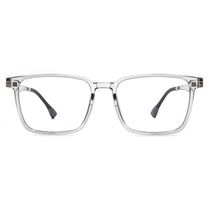 Gradient Men Flip Up Clip on Men Driving Polarized Oversized Optical Myopia Glasses Magnetic Eyeglasses For Women TJ2191