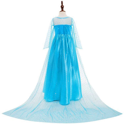 Elsa Dress for Girls Birthday Princess Dress For Kids Halloween Carnival Easter Party Cosplay Girls Costume