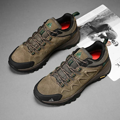Leather Men Shoes for Men's Casual Shoes Fashion Waterproof Winter Luxury Designer Brand Work Boots Man Non-slip Sneakers