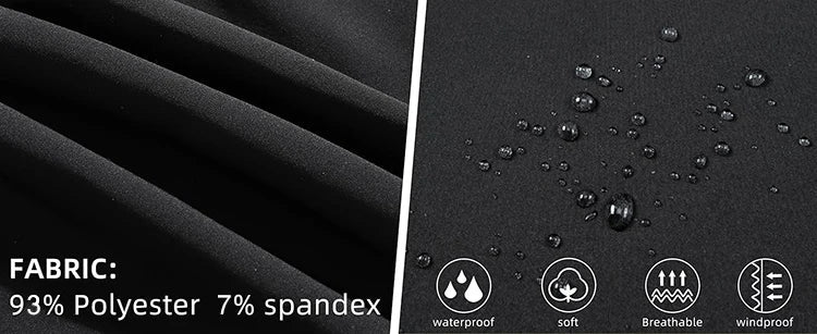 Men's Skiing Snow Pants Camping Fleece Lined Waterproof Winter Insulated Hiking Trekking Pant Outdoor Work Hunting