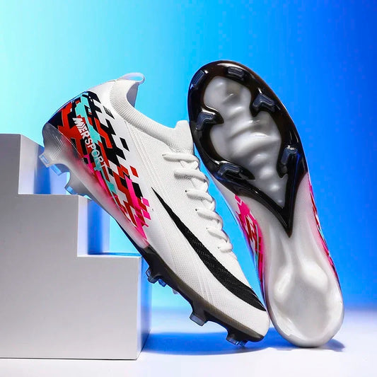 New Men Football Boots Unisex Non-Slip Outdoor Match Adult Comfortable Cleats Ultralight Soccer Shoes Sport Grass High-quality