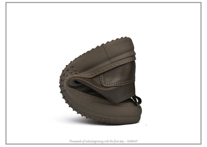 Autumn Winter New Luxury Men's Leather Shoes Comfortable Oxford Fashion Walking Shoes Non-slip Rubber Sole Man Shoes