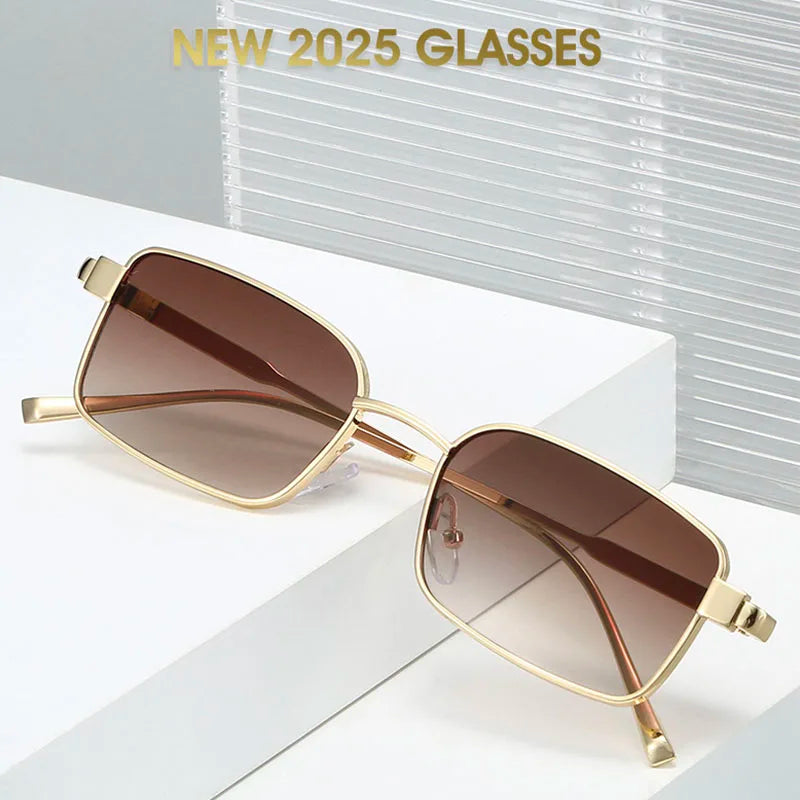 Small Square Sunglasses Women 2026 Vintage Fashion Glasses Retro Sunglass Men Vacation Gafas De Sol Hombre Lunette Soleil Femme