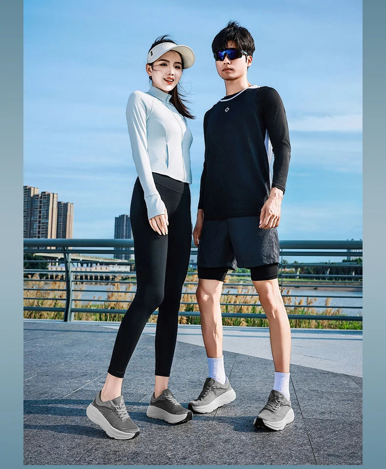 Fashionable Casual Men's Sneakers Non-Slip Wear-Resistant Air Cushion Sneakers Outdoor Lightweight Breathable Mesh Running Shoes