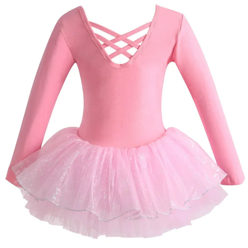 Summer Dance Costume Outfits Girls Dresses Ballerine Kids Clothes Casual Ballet Girl Dress Vestidos Children's Ballet Leotard