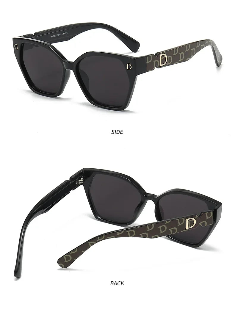 Fashion Brand Designer UV400 Sunglasses Women Men New Trendy Square Sun Glasses Female Vintage Gafas De Sol Eyeglasses