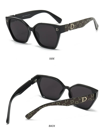 Fashion Brand Designer UV400 Sunglasses Women Men New Trendy Square Sun Glasses Female Vintage Gafas De Sol Eyeglasses