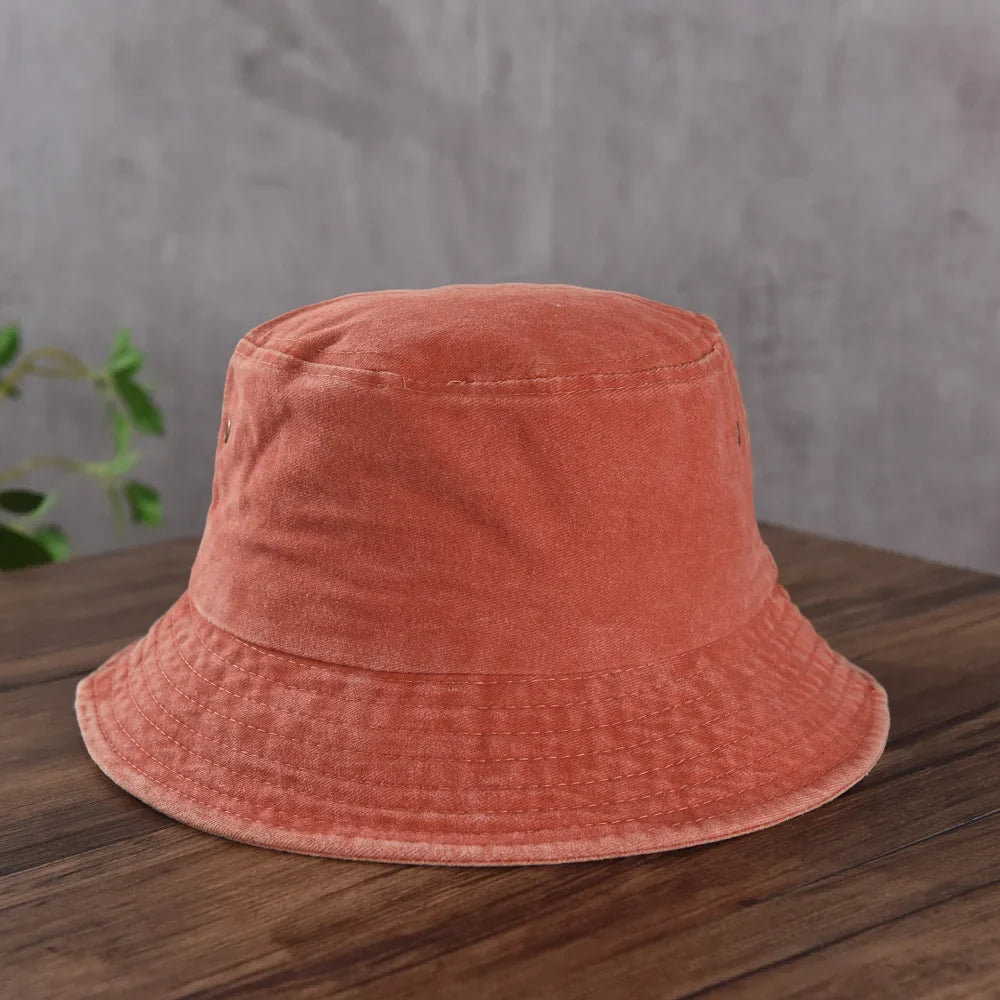 Wholesale New Bob Summer Bucket Hats Reversible Men Ladies Cotton Outdoor Sports Pull Up Fashion Panama Sun Hat Gift Wine Party
