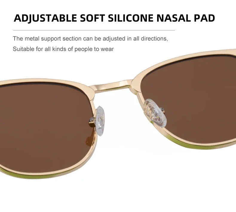 New Arriavl Square Sunglasses Men 2026 Luxury Brand Metal Frame Retro Punk Sun Glasses Male Driving Shades Vintage Eyewear UV400
