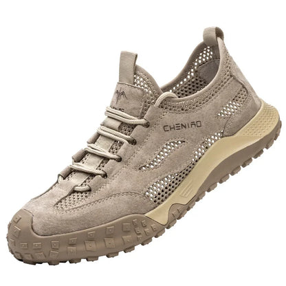protective work shoes for summer mesh breathable sneakers lightweight safety shoes industrial working boots with plastic toe