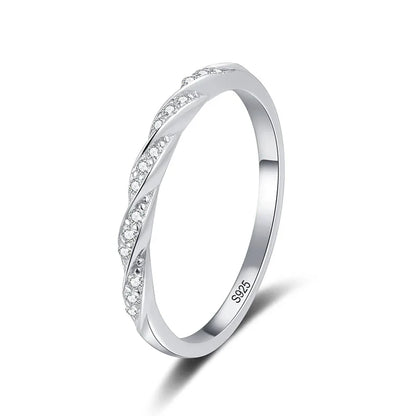 All Moissanite Lab Diamond Ring for Women 925 Sterling Silver Rings with Gold Plated Wedding Bridal Proposal Promise Band