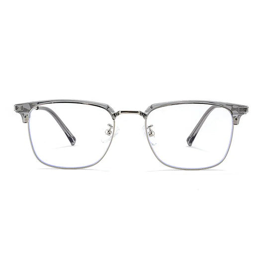 Square Men's Business 8026 Anti-Blue Light Classic Retro Anti-Blue Light Reading Glasses Women Prescription Customized
