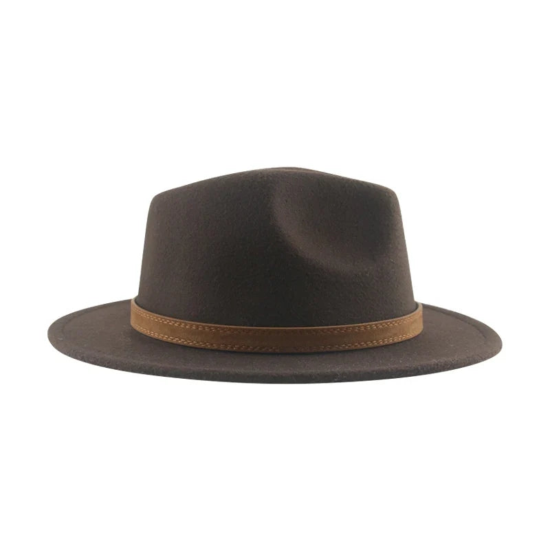 Hats for Women Fedoras Girls Hat Boys Hat Felted Kids Baby Caps Small 52cm 54cm Belt Wedding Cute Kid Fedoras Sombreros De Mujer
