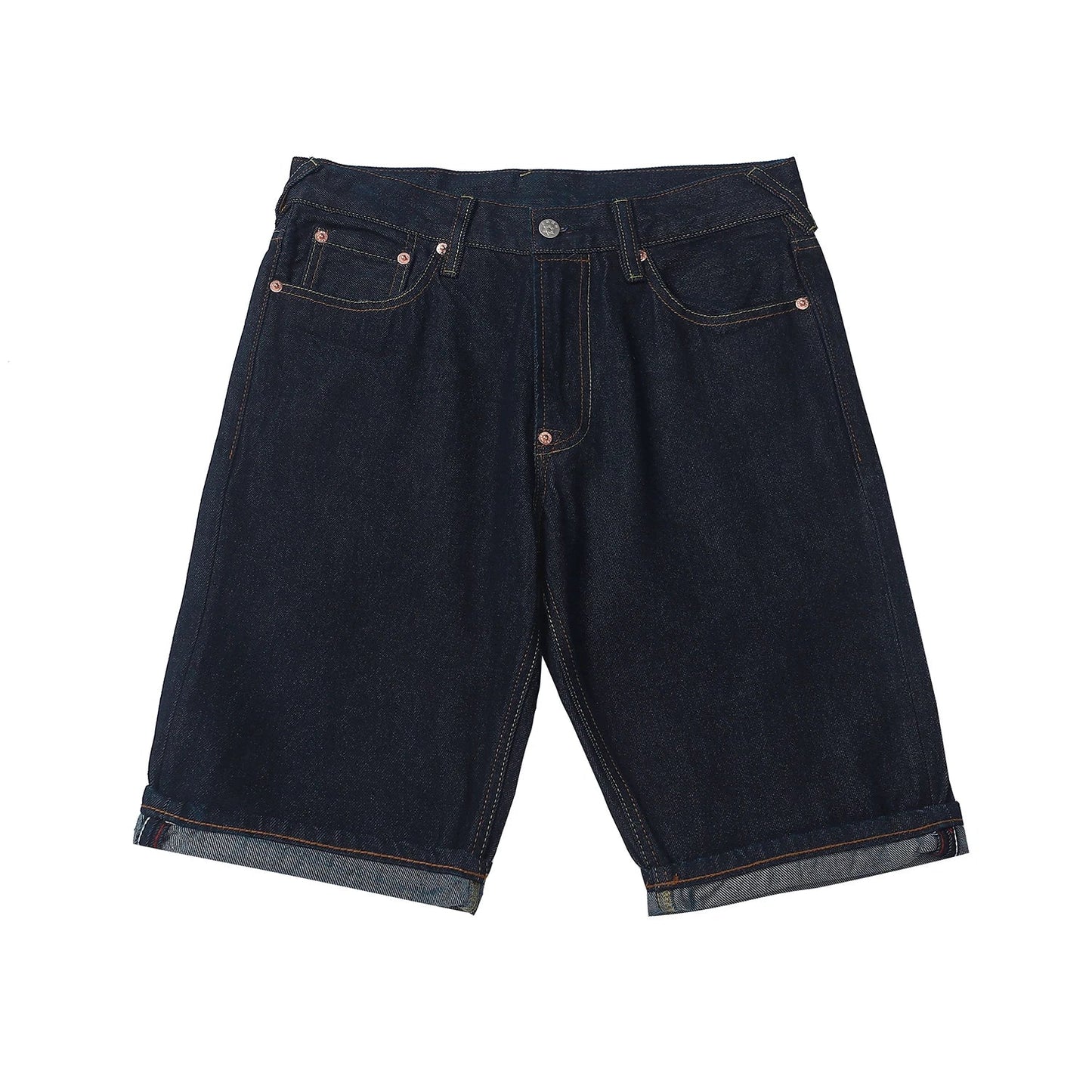 Men Embroidery Denim Shorts Black Hiphop Jeans Pants Cherry Blossom Dragon Totem Washed Zipper Cotton Summer cherry blossoms 024