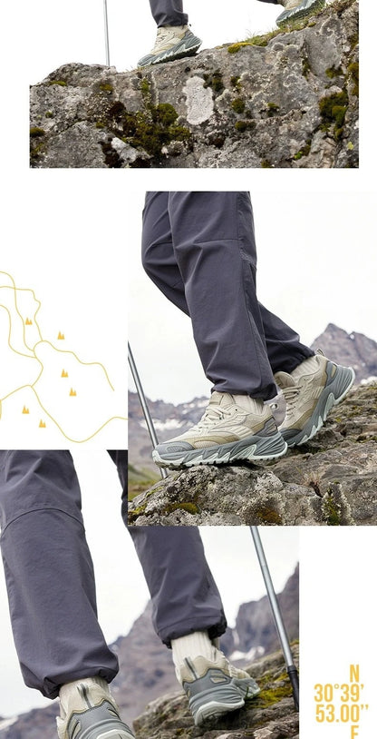 Men Running Shoes Durable Hiking Cushioning Breathable Non-slip Outdoor Thick-soled Jogging Male Sneakers 672512202F