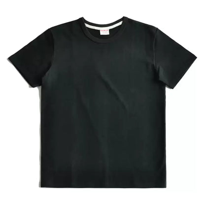Tops & Tees Men's T-shirt Short Sleeve  Anti-Deformation Anti-Shrink Double-woven Fabric Cotton Soft Slim Fit